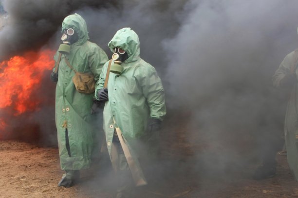 Chemical protective clothing safeguarding worker health and safety