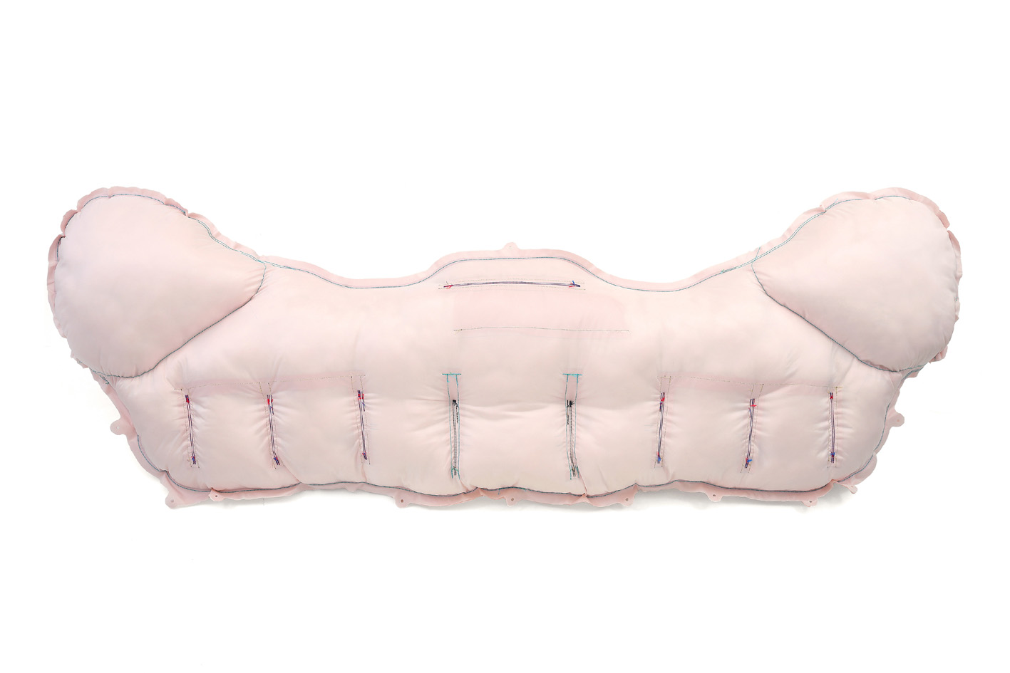 Exterior airbag prevents head injuries