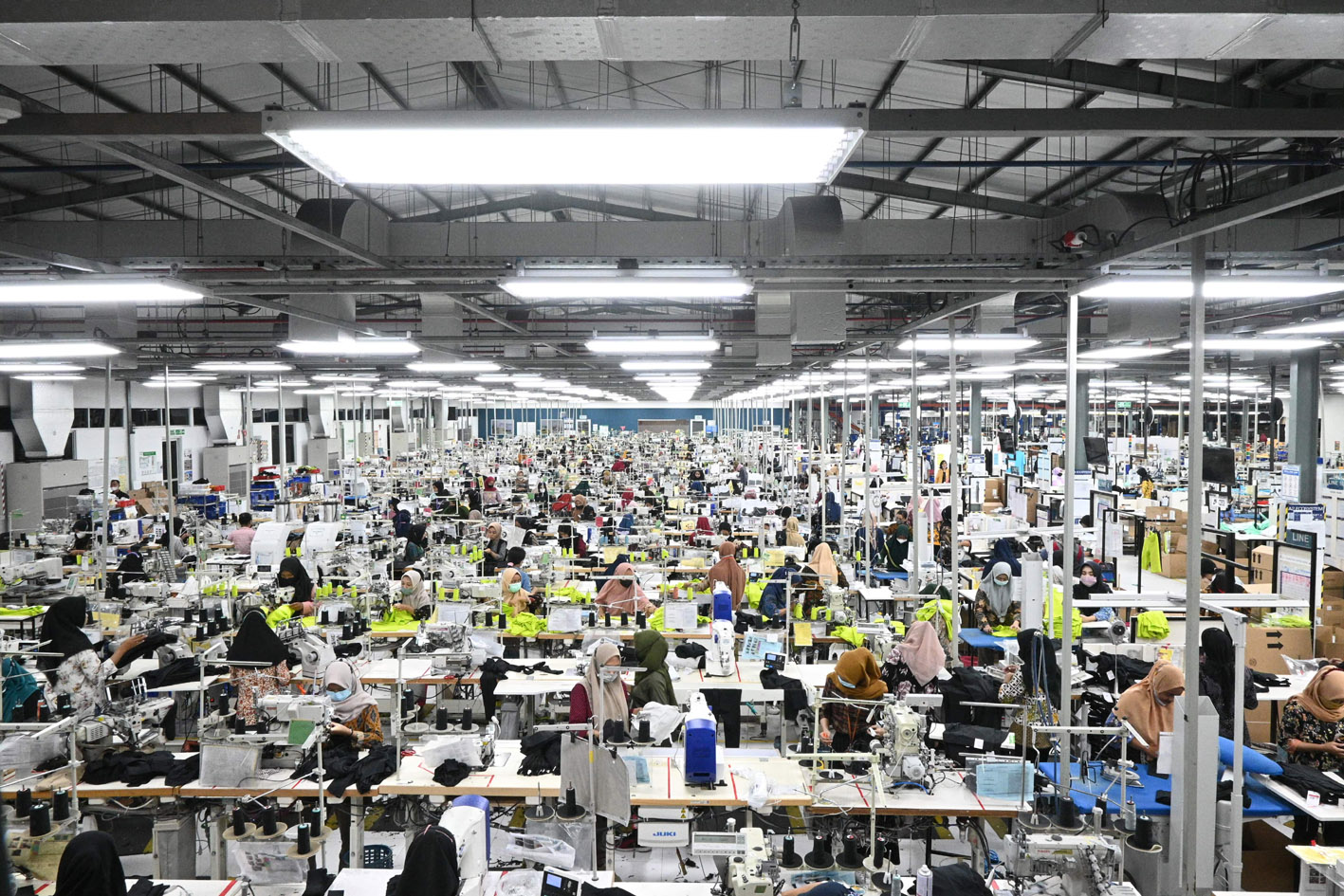Factory floor at MAS Arya in Indonesia. © MAS Holdings