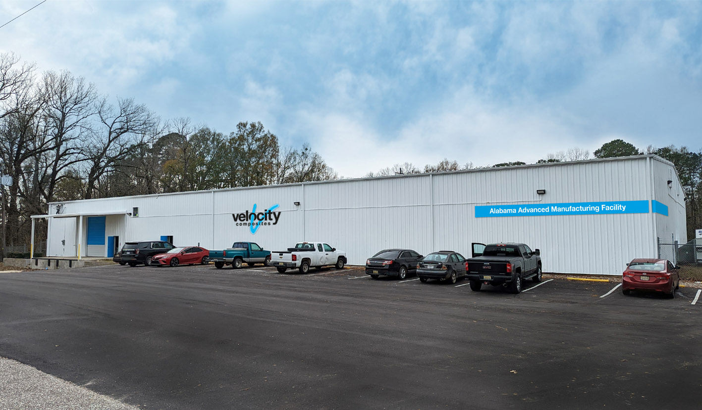 Velocity’s new operation in Alabama. © Velocity Composites