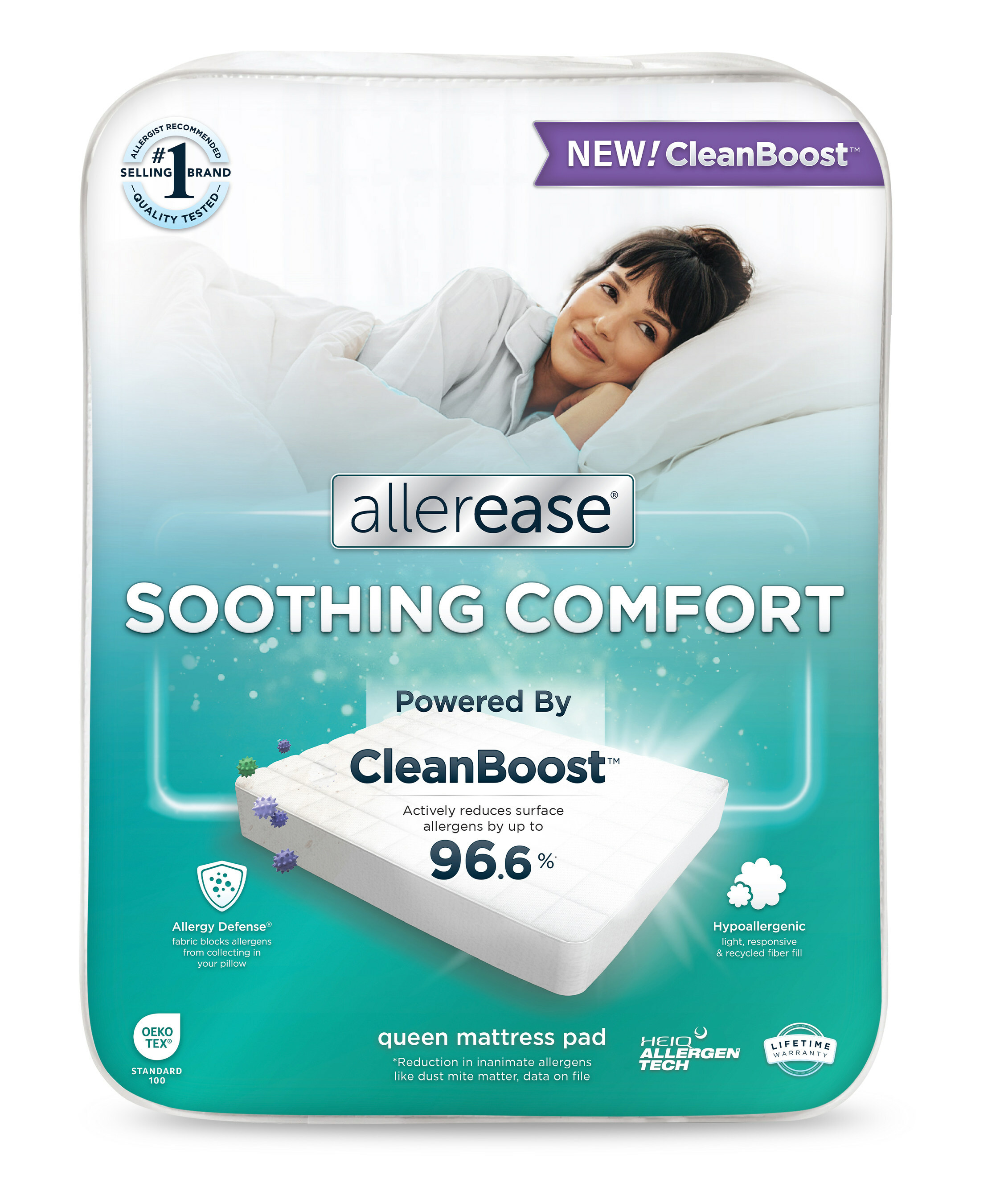 Allergenfree bedding for North America