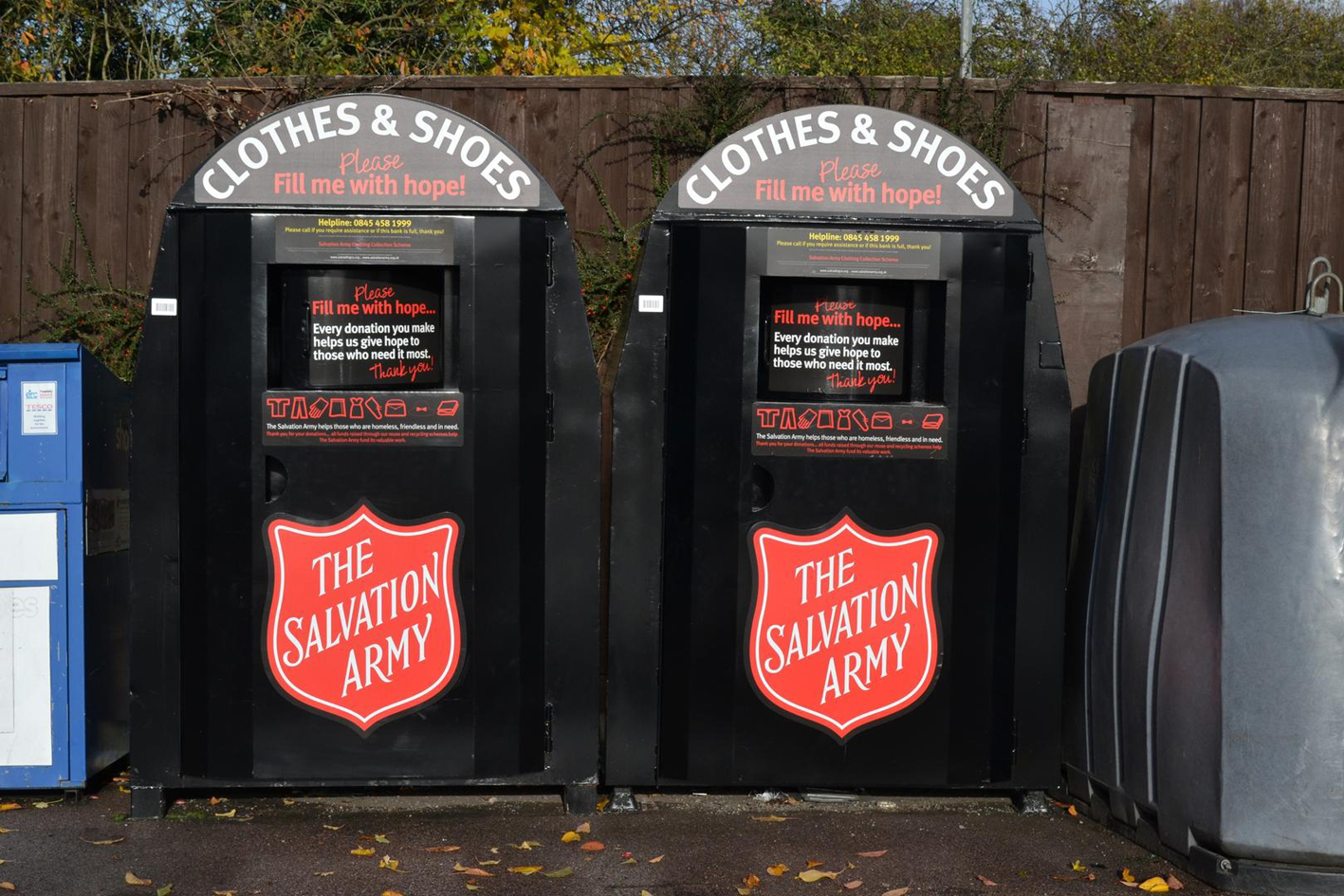 Salvation Army plans polyester recycling