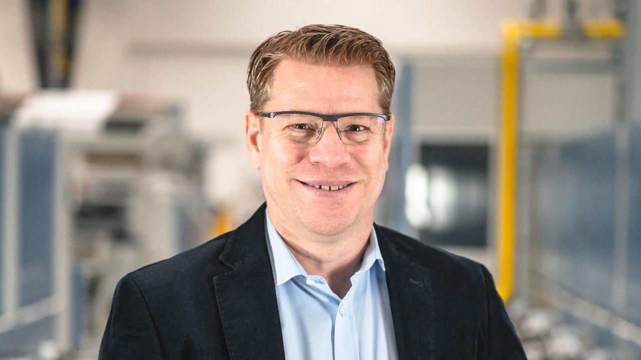 Monforts North America area sales manager Achim Gesser. © Monforts