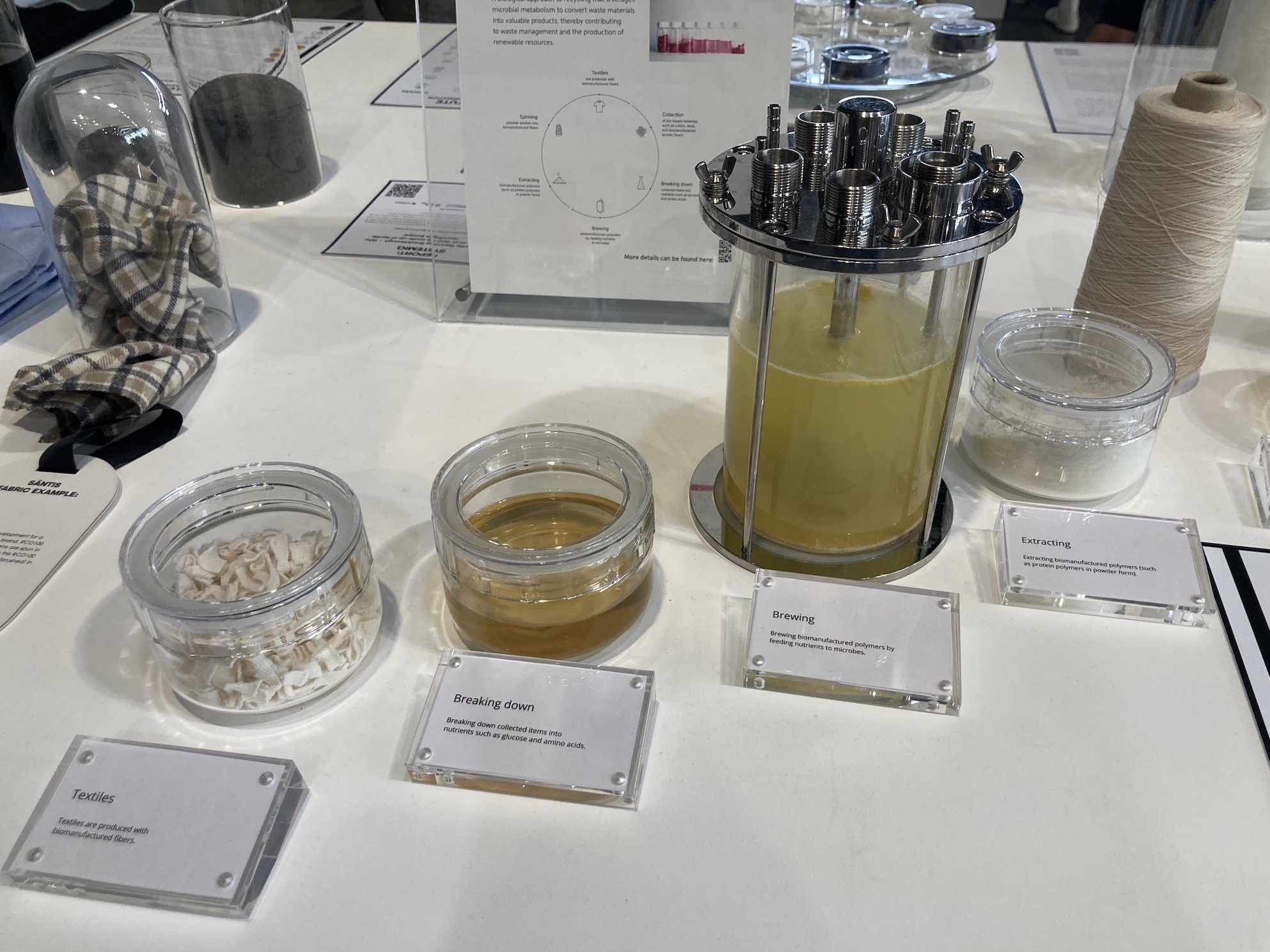 BioCircular Materials Alliance at Future Fabrics Expo 2025. © Anne Prahl