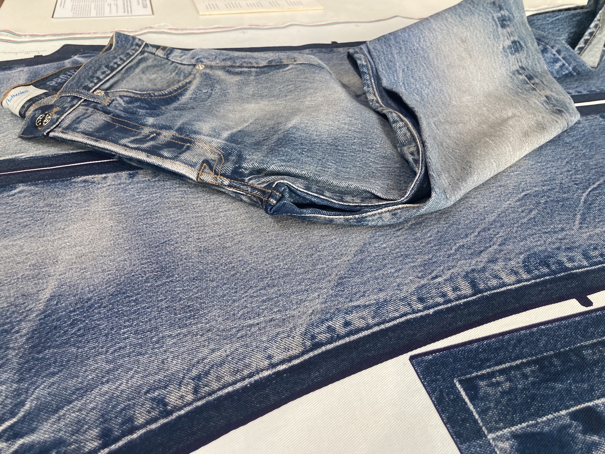 New Blue by Lab Denim at Future Fabrics Expo. © Anne Prahl