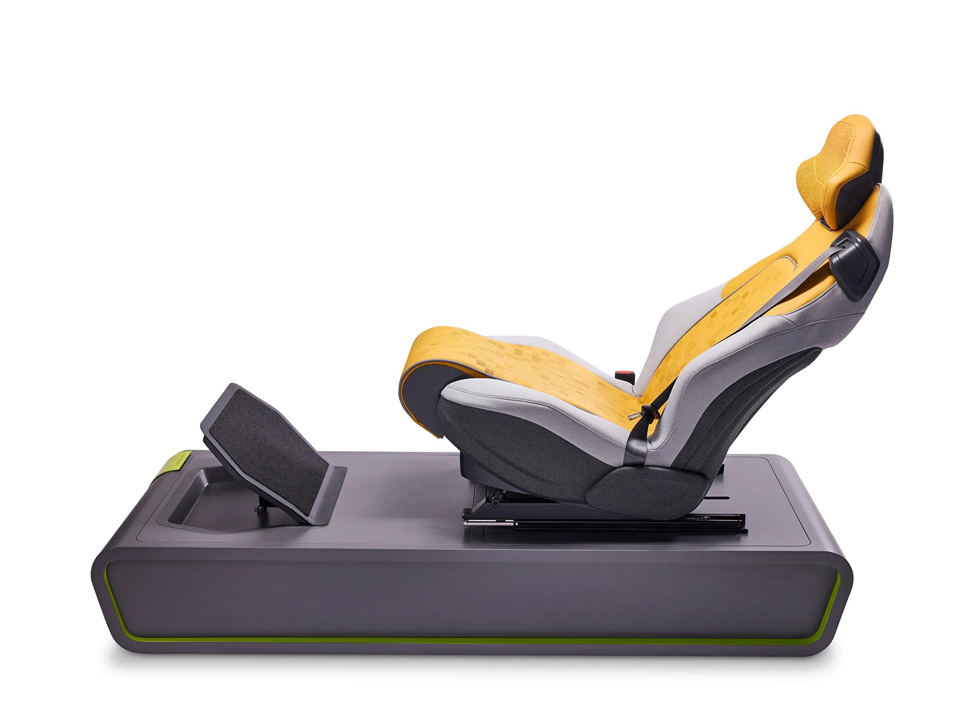 The Autonomous Elegance seat adjusts through an anatomically designed tilt mechanism that replicates natural hip motion. © Adient