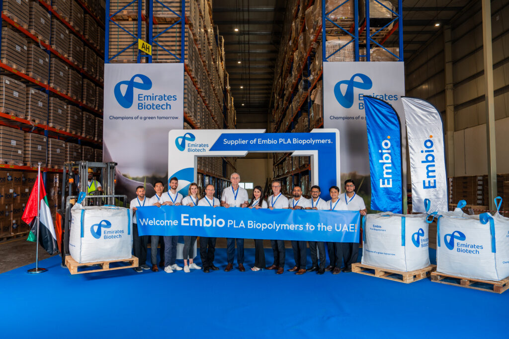 Embio PLA range for the Middle East