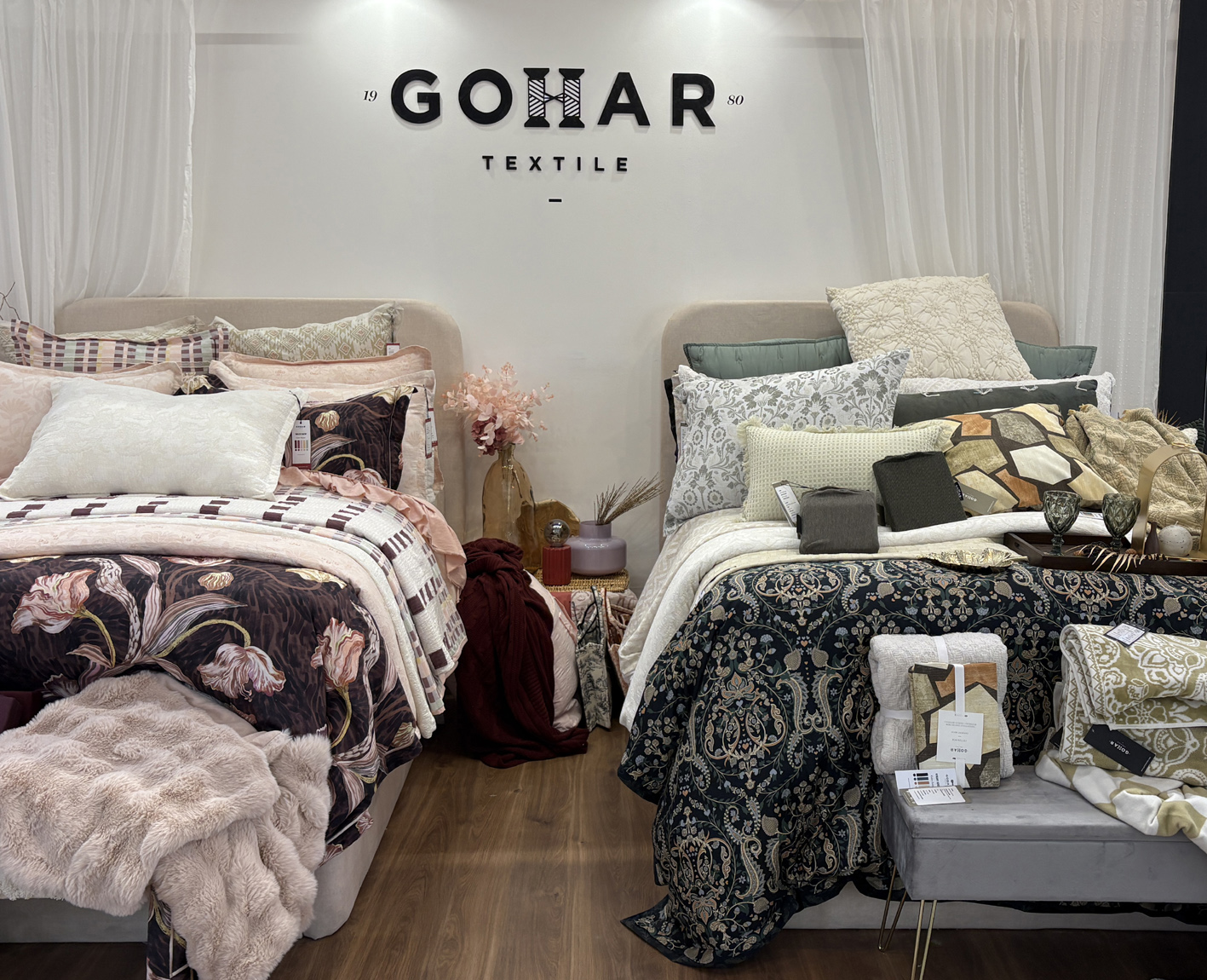 Gohar&rsquo;s Heimtextil 2026 stand. &copy; Monforts