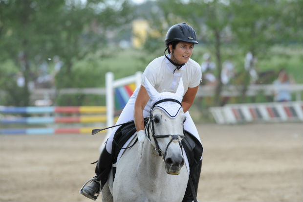 Petra Zoher, riding instructor from Austria.© Schoeller Technologies