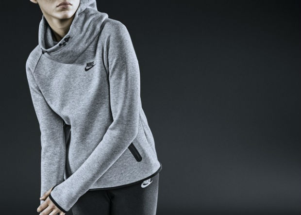 To highlight the fabric, each style was stripped down to its essential elements and rebuilt from the inside out. © Nike 