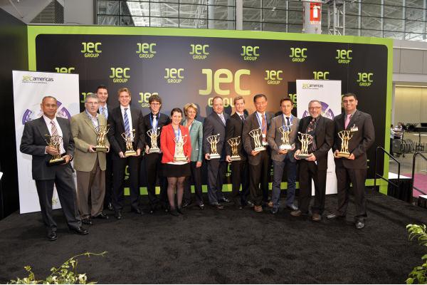 JEC Americas 2013 Innovation Awards Winners. © JEC Group