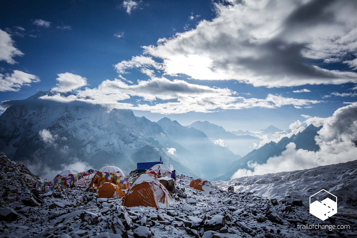 The team plans to climb the Tukche Peak (6920m) during the second part of the six-week expedition. ©Sympatex/Fabian Klindt (Third-pole.com) 