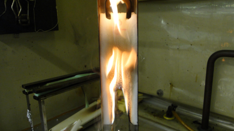 Clariant’s Exolit OP 560 confirmed as safer flame retardant for PU foam. © Natural Foams Technology