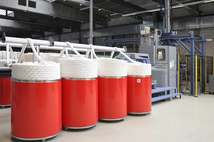 Trevira fibres production in Bobingen (the new conversion plant). © Trevira GmbH