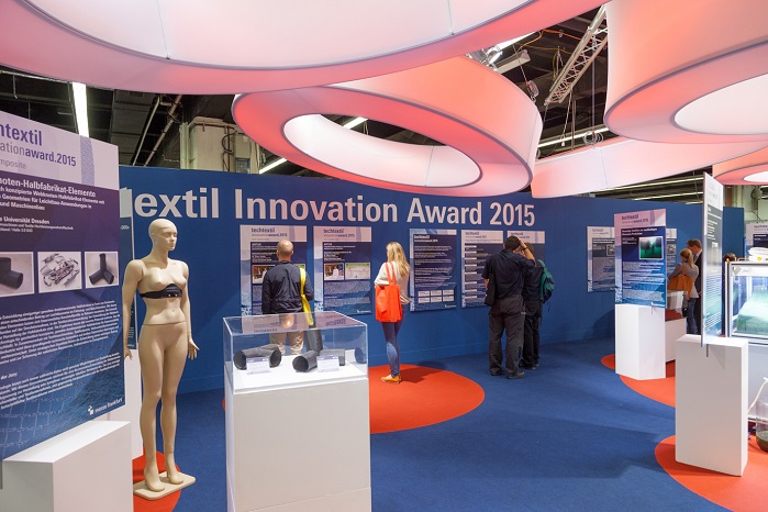 Techtextil Innovation Award 2015. © Messe Frankfurt Exhibition GmbH / Jean-Luc Valentin