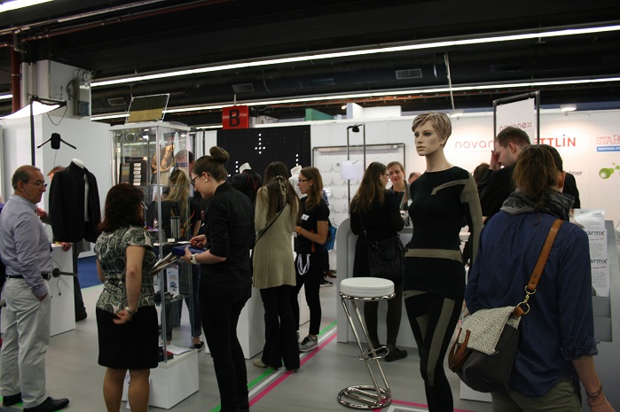 At Techtextil 2015 e-textiles were integral to the overall offer of a number exhibitors. © Messe Frankfurt Exhibition GmbH