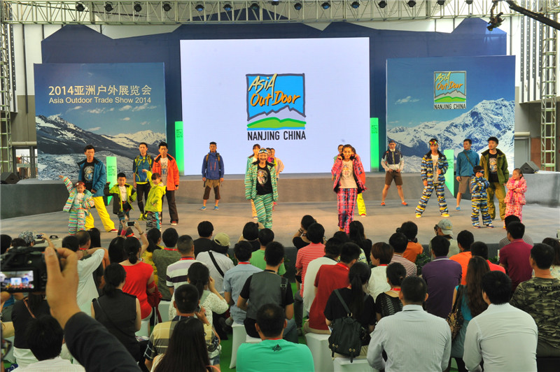 Asia Outdoor fashion show 2014. © Asia Outdoor