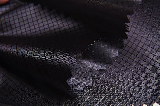 Cordura UltraLite crimped ripstop 100% full dull nylon from HuaMao Mill. © Cordura
