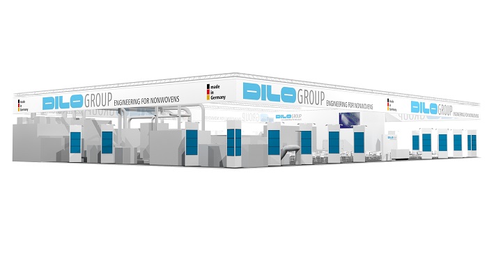 In Milan DiloGroup will exhibit two complete lines to show the broad scope of its portfolio on a total booth area of 1.232 mÂ².© DiloGroup 