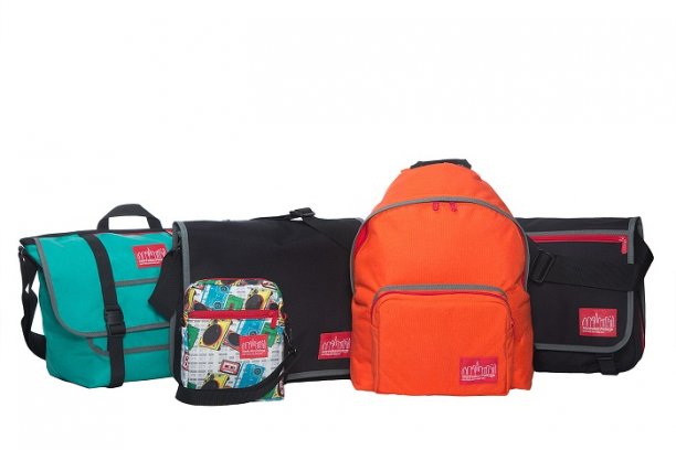 The upcoming collection will feature customized collaborative logo and 80’s retro inspired Cordura fabric hangtags. © Cordura/ Manhattan Portage