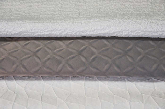 The 3D Lab displayed fabrics with 3D looks. © Trevira 