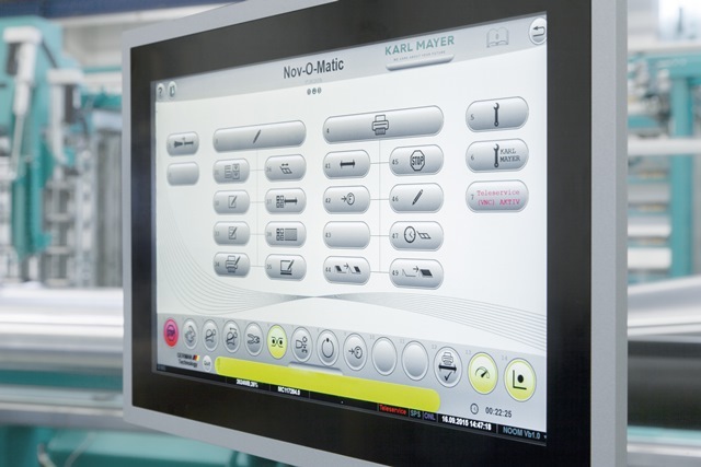 The new design of the operator interface on the NOV-O-MATIC. © Karl Mayer