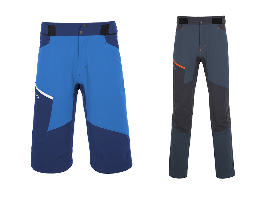 MERINO SHIELD TEC pants and shorts. © Ortovox