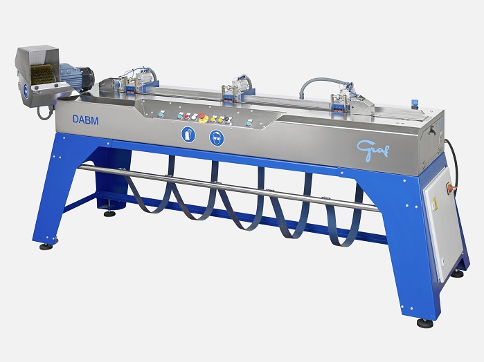 Graf will present the DABM flat striping machine for the first time in Istanbul. © Graf + Cie AG 
