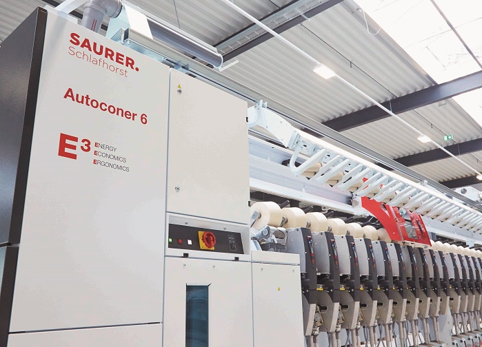 Autoconer 6 automatic package winder. © Saurer  