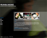 Wearable Absence homepage