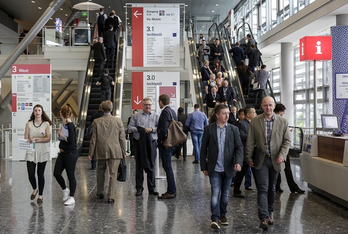 MFC participants will have the opportunity to visit Techtextil’s information stand to see what is on the agenda of the next Techtextil. © Messe Frankfurt Exhibition GmbH / Thomas Fedra