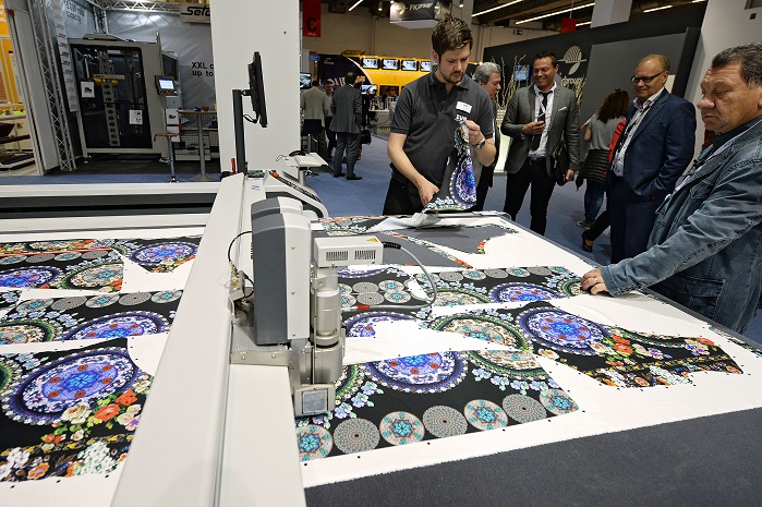 The bonding and separating technology, CMT (Cutting, Making, Trimming), CAD/CAM and printing product segments will be concentrated together at Texprocess in hall 4.0. Messe Frankfurt Exhibition GmbH / Pietro Sutera 