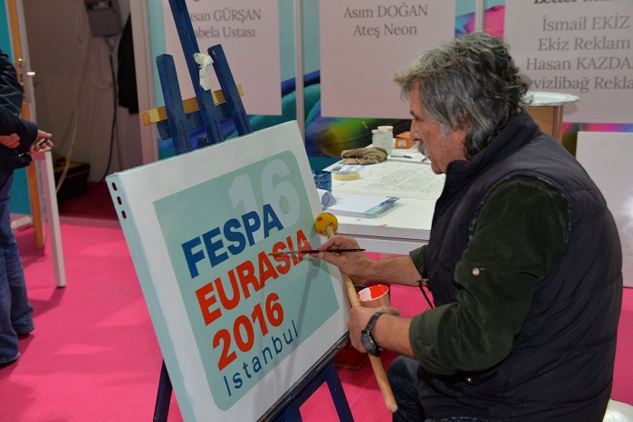 FESPA Eurasia welcomed 8,232 individual visitors, with total attendance reaching 9,774 visits. © FESPA Eurasia