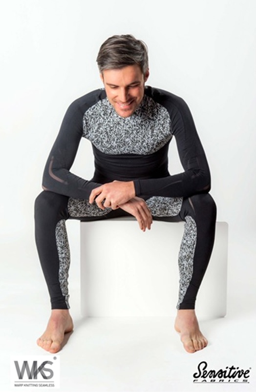 WKS meet Sensitive Â® Fabrics in the new Hybrid Warp Garments Collection. © Eurojersey/Cifra.