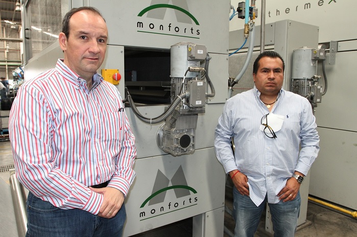 Arturo Ornelas Elizondo, Industrial Director, and Adalberto Avendano, Denim Finishing Manager. © A. Monforts Textilmaschinen GmbH & Co. KG
