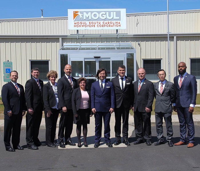 Mogul Nonwovens has welcomed industry partners and state and local dignitaries to celebrate the Grand Opening of Mogul South Carolina Nonwovens. © Mogul Nonwovens