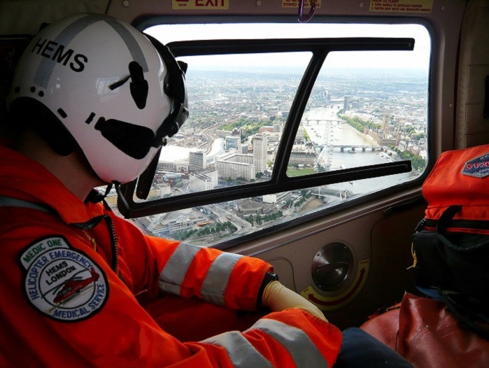 Thames view from aircraft. © Arville 