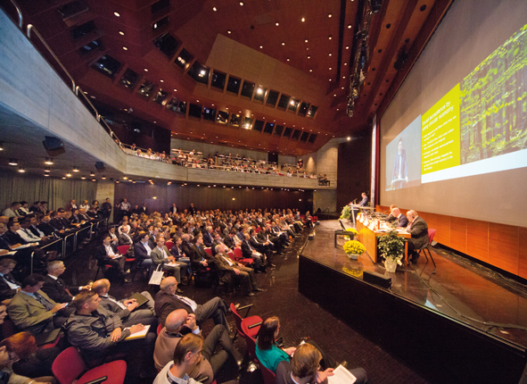 The event will feature panel discussions on a number of subjects. © Dornbirn-MFC 