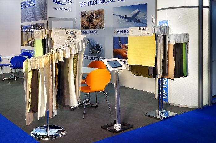 Baltex exhibited its recent developments at Techtextil in May. © Baltex