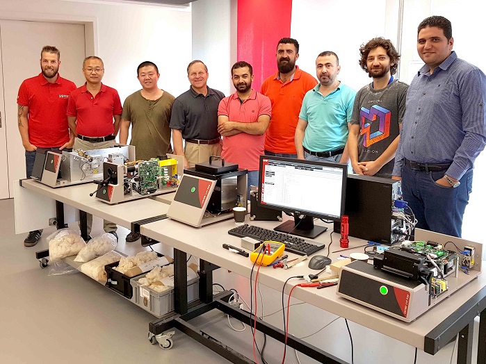 International Uster Service Training on Uster low volume instruments (LVI) in Uster, Switzerland. © Uster Technologies