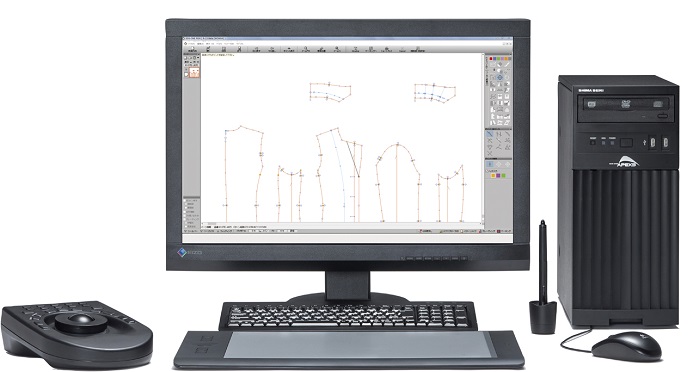 SDS-ONE APEX3 3D design system. © Shima Seiki