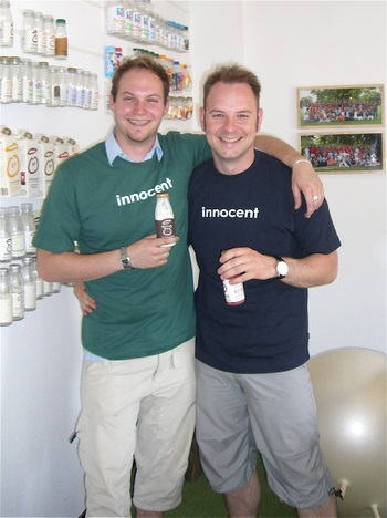 Innocent Smoothies used uktshirtprinting.com to make sustainable branded merchandise. © Rapanui