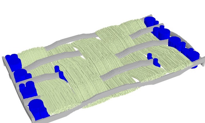 GKD weaves monofilaments, multifilaments or wires into single-, multi-ply – and if required even multidimensional – mesh structures. © GKD - Gebr. Kufferath AG 