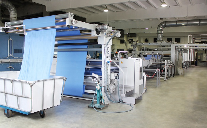 New Brückner line for knitted fabric at CDL Knits, Mauritius. © Brückner Textile Machinery/ Tropic Knits Group