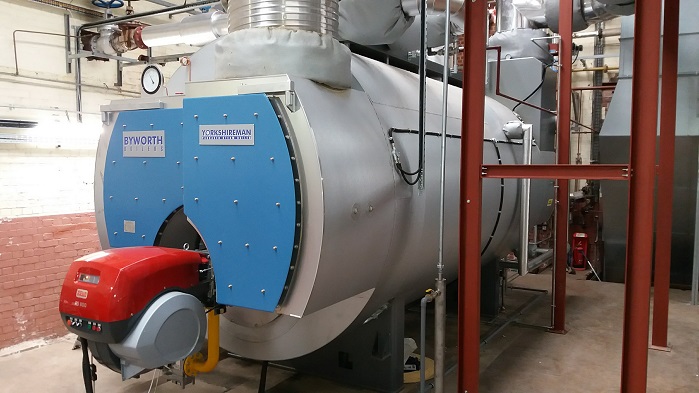 Combination boiler. © Heathcoat Fabrics