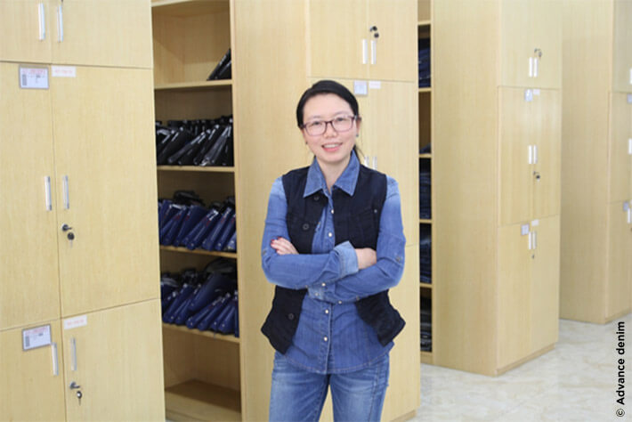 Ms Wang Zhongwen, General Manager, Advance Denim. © Advance Denim