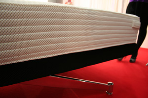 Spacer fabrics can be used for side borders and entire mattress covers