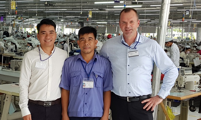 TMAS, Textile Machinery Association of Sweden, has established a local office in the 7th district of Ho Chi Minh City. © TMAS 