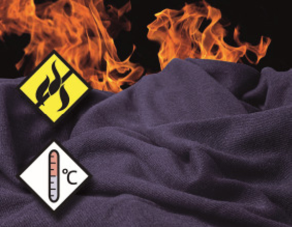 New on the market are fabrics where the ProtexÂ® fibre is blended with the OutlastÂ® fibre providing flame retardant fabrics with a higher level of comfort, temperature regulation and moisture management not normally associated with protective clothing. Photo: Outlast Technologies, Inc.