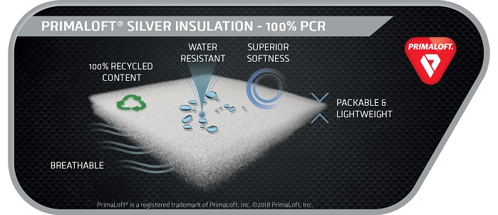 The insulation is said to offer all the renowned properties that have made PrimaLoft the benchmark in performance insulation. © PrimaLoft 